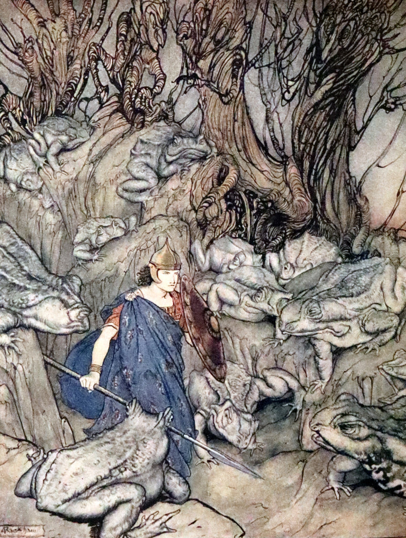 1920 First Edition - Irish fairy Tales by James Stephens illustrated by Arthur Rackham.