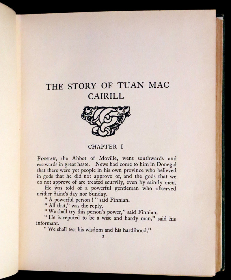 1920 First Edition - Irish fairy Tales by James Stephens illustrated by Arthur Rackham.