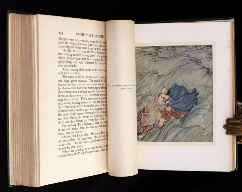1920 First Edition - Irish fairy Tales by James Stephens illustrated by Arthur Rackham.