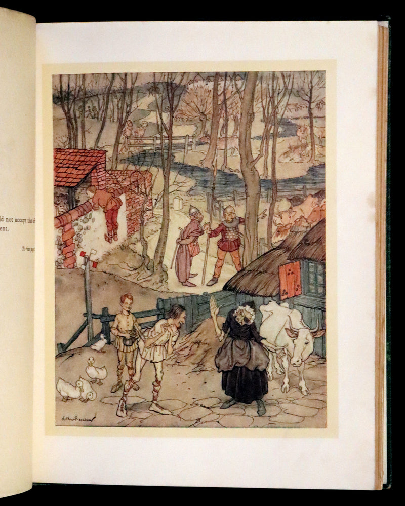 1920 First Edition - Irish fairy Tales by James Stephens illustrated by Arthur Rackham.