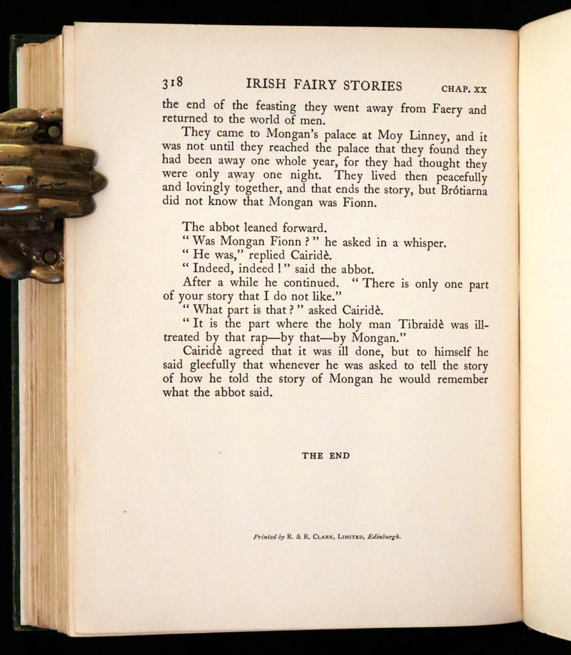 1920 First Edition - Irish fairy Tales by James Stephens illustrated by Arthur Rackham.