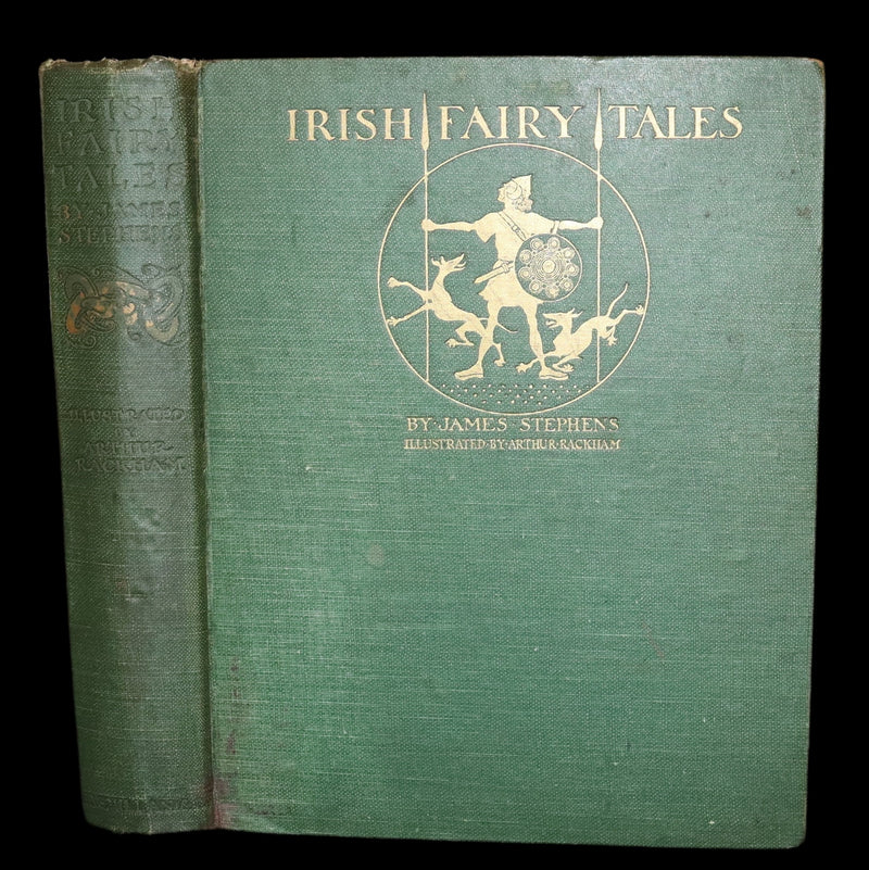 1920 First Edition - Irish fairy Tales by James Stephens illustrated by Arthur Rackham.