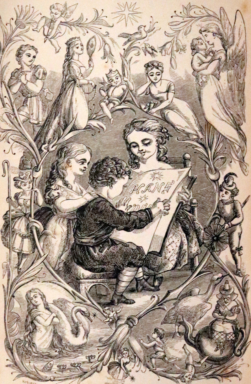 1871 Rare Edition - The Sand-Hills of Jutland, Fairy Tales by Hans Christian Andersen.