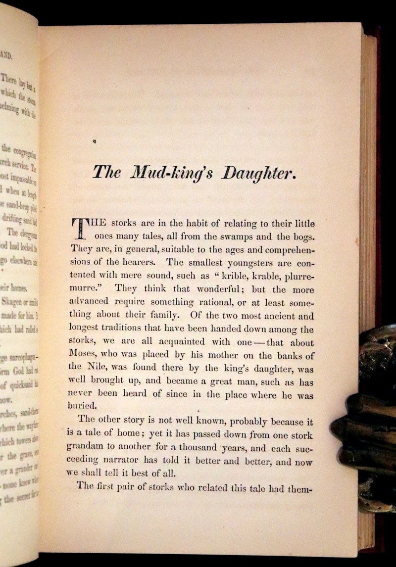 1871 Rare Edition - The Sand-Hills of Jutland, Fairy Tales by Hans Christian Andersen.