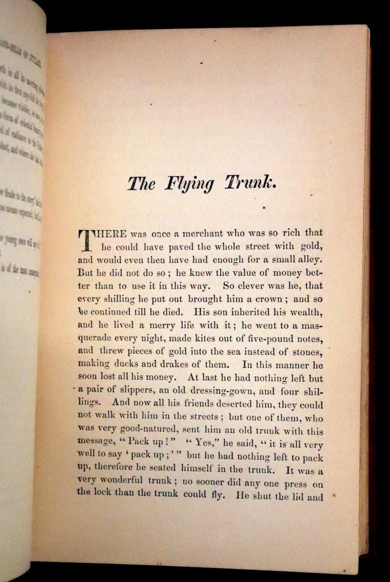 1871 Rare Edition - The Sand-Hills of Jutland, Fairy Tales by Hans Christian Andersen.