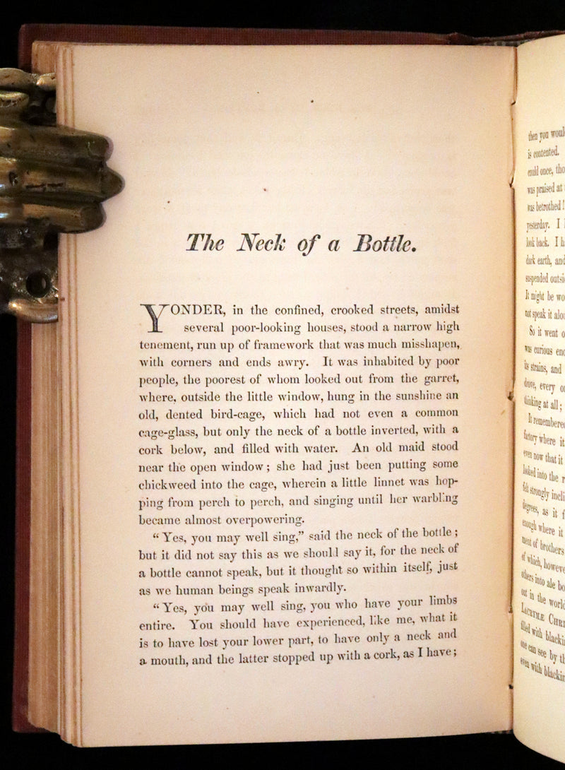 1871 Rare Edition - The Sand-Hills of Jutland, Fairy Tales by Hans Christian Andersen.