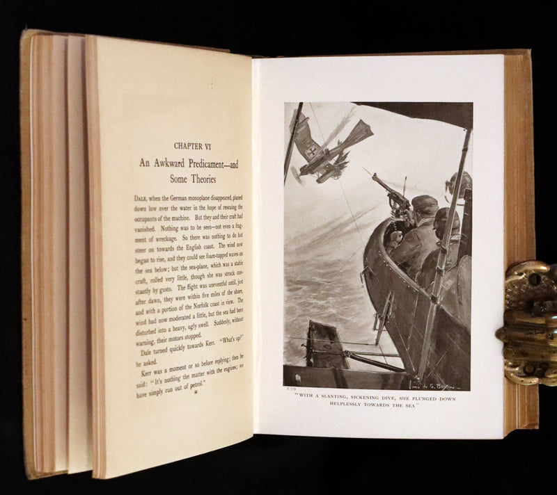 1915 Rare First Edition - The Invisible War-Plane: A Tale of Air Adventure in the Great Campaign by Claude Grahame-White.