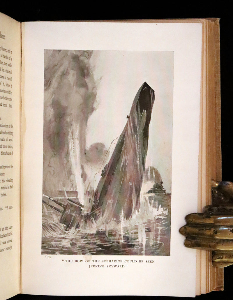 1915 Rare First Edition - The Invisible War-Plane: A Tale of Air Adventure in the Great Campaign by Claude Grahame-White.
