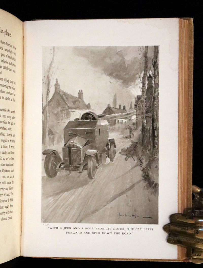 1915 Rare First Edition - The Invisible War-Plane: A Tale of Air Adventure in the Great Campaign by Claude Grahame-White.