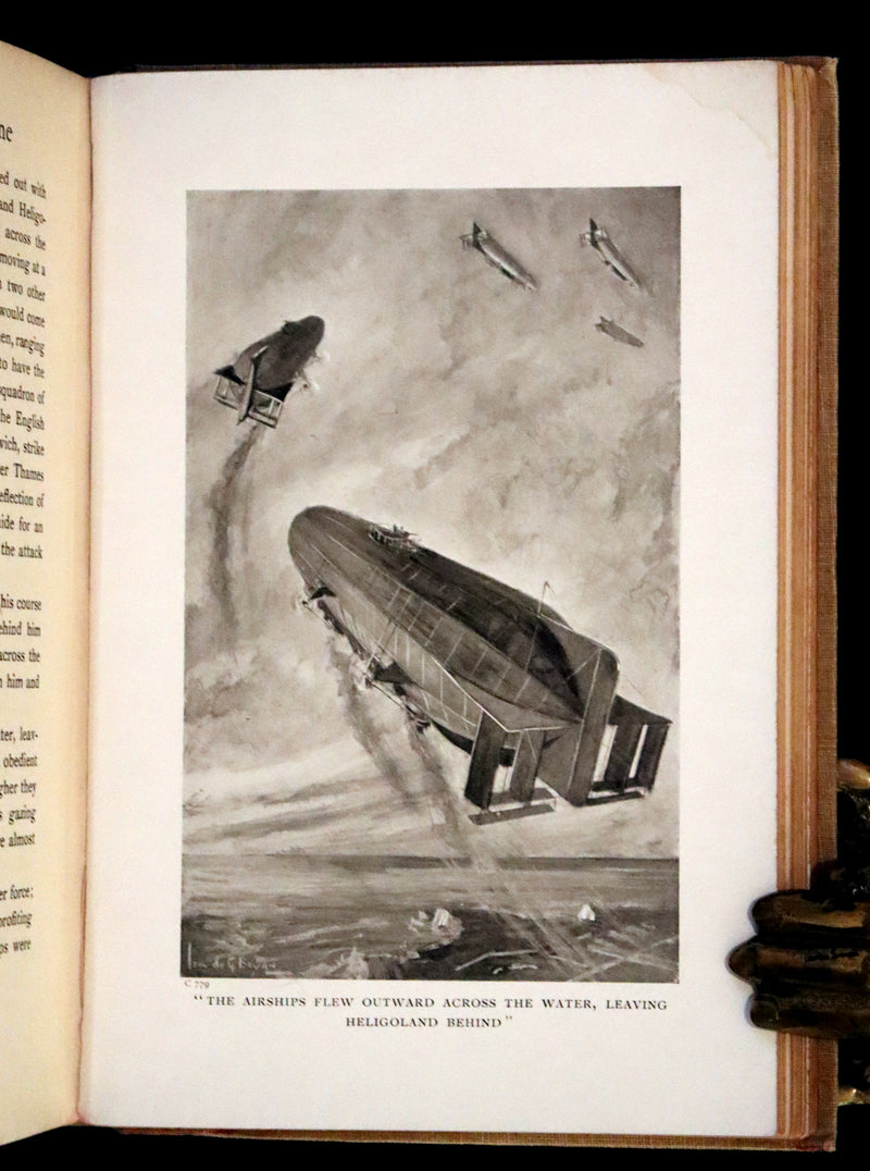 1915 Rare First Edition - The Invisible War-Plane: A Tale of Air Adventure in the Great Campaign by Claude Grahame-White.