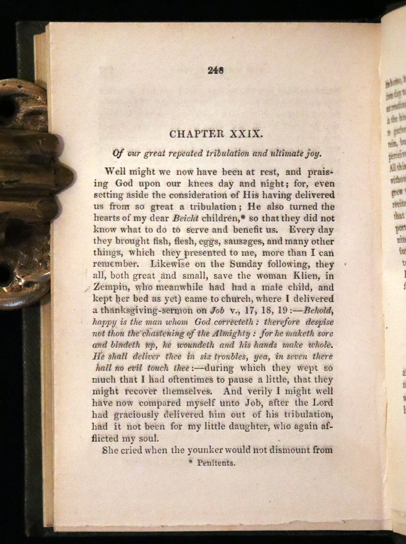 1849 Rare Book - The Amber Witch, The Most Interesting Trial For Witchcraft Ever Known.