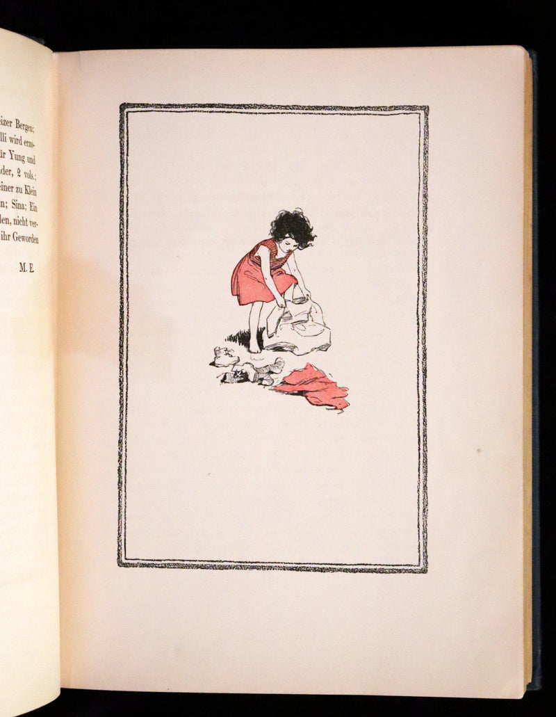 1922 Rare First Edition - Heidi by Johanna Spyri illustrated by Jessie Willcox Smith.