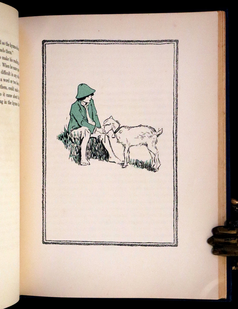 1922 Rare First Edition - Heidi by Johanna Spyri illustrated by Jessie Willcox Smith.