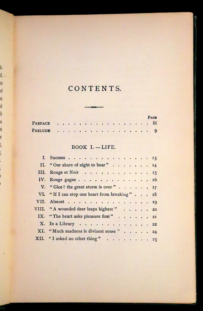 1891 Rare Early Edition - Poems by Emily Dickinson Edited by Two of Her Friends.