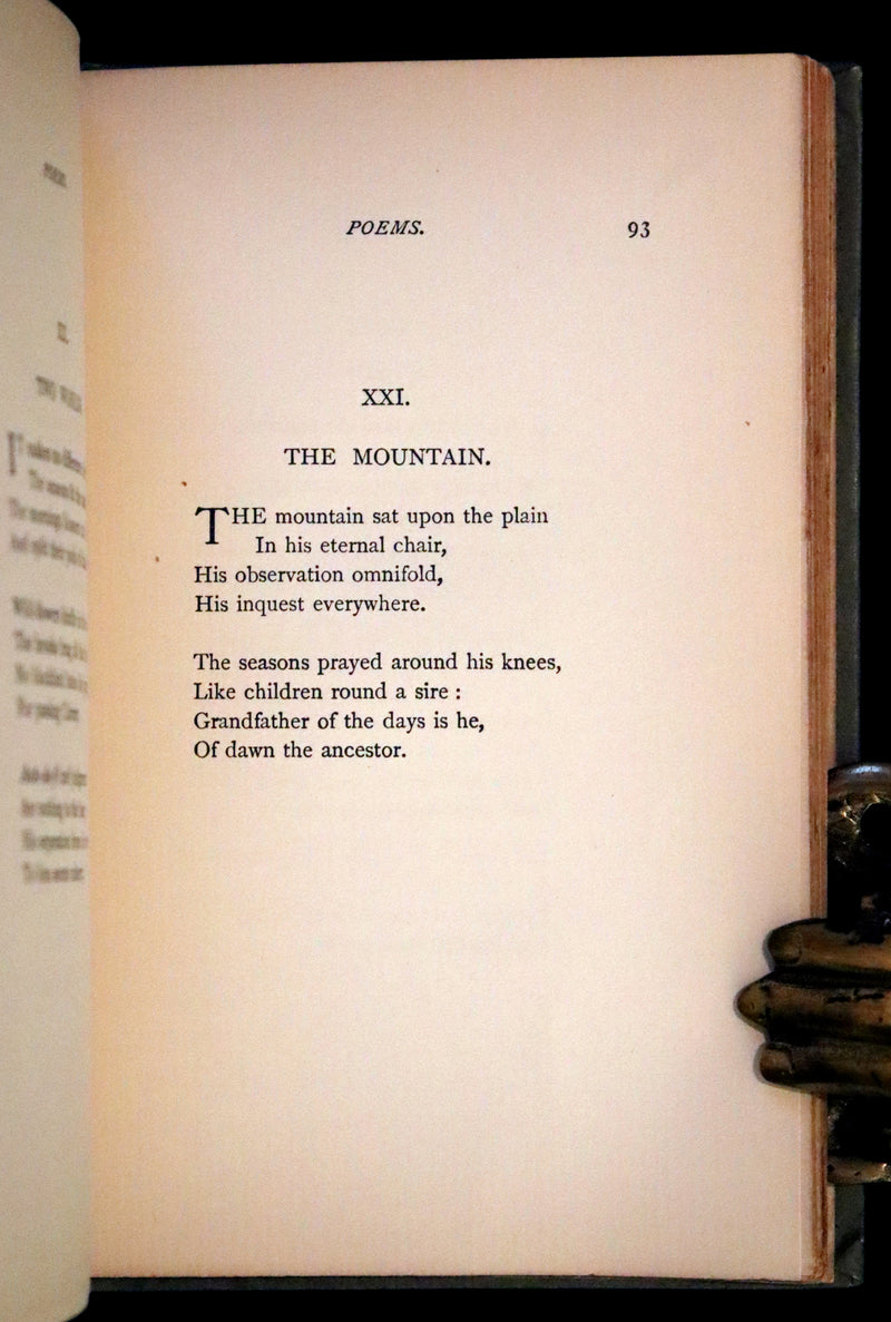 1891 Rare Early Edition - Poems by Emily Dickinson Edited by Two of Her Friends.