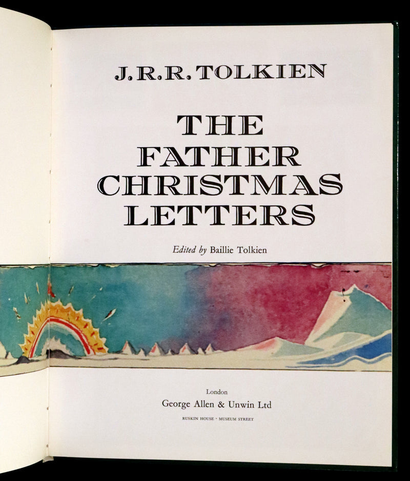 1976 Rare First Edition - The Father Christmas Letters of J.R.R. Tolkien for his Children.