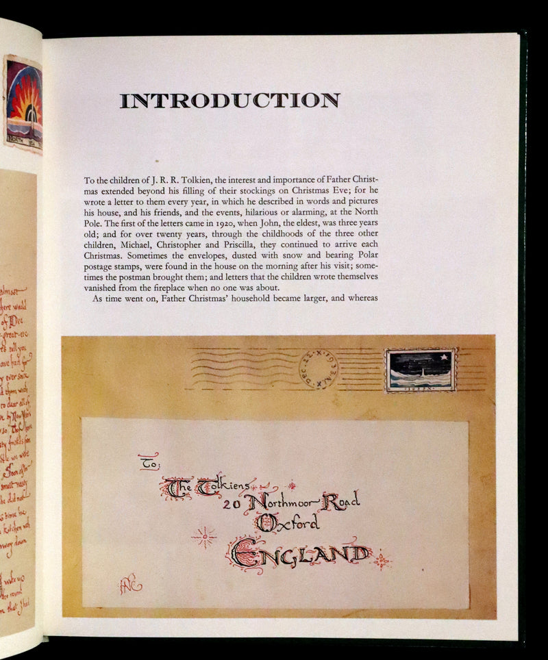 1976 Rare First Edition - The Father Christmas Letters of J.R.R. Tolkien for his Children.