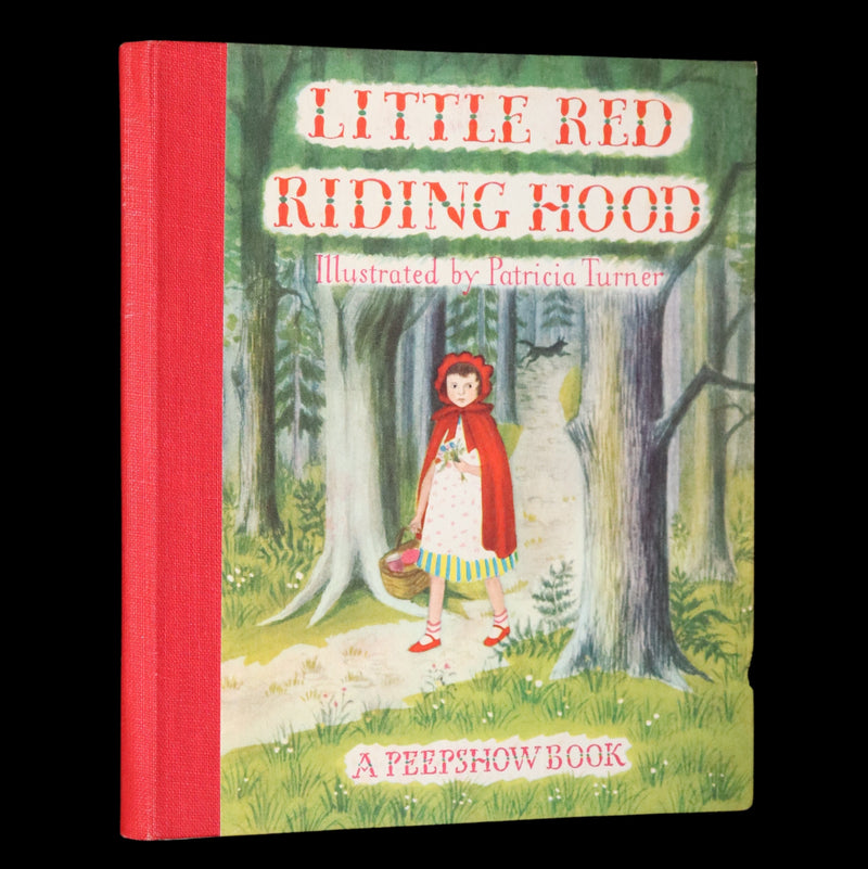 1950 Rare Jarrold Peepshow Book First Edition - Little Red Riding Hood illustrated by Patricia Turner.