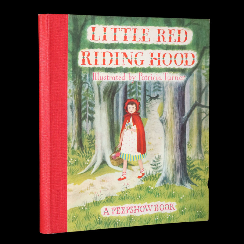 1950 Rare Jarrold Peepshow Book First Edition - Little Red Riding Hood illustrated by Patricia Turner.