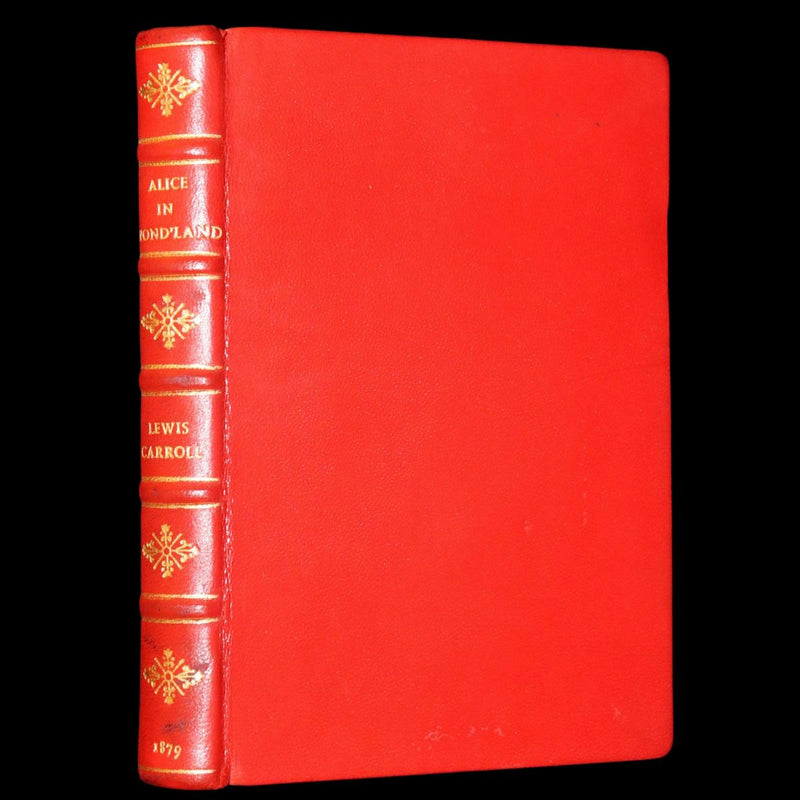 1879 Rare Book - Alice's Adventures in Wonderland by Lewis Carroll and illustrated by John Tenniel.