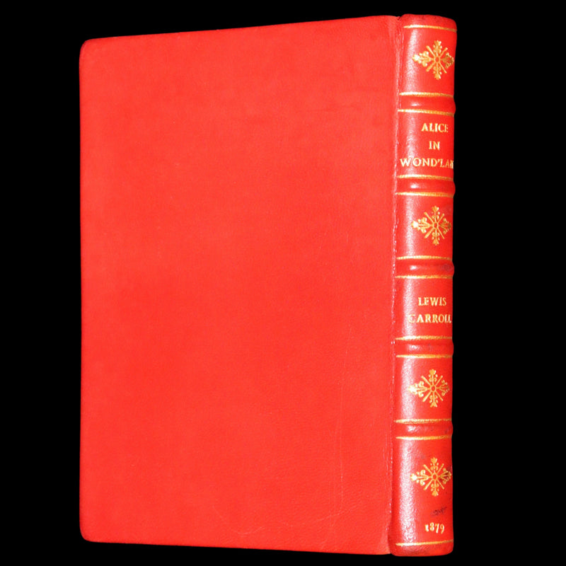 1879 Rare Book - Alice's Adventures in Wonderland by Lewis Carroll and illustrated by John Tenniel.