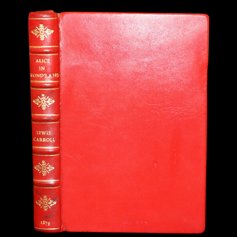 1879 Rare Book - Alice's Adventures in Wonderland by Lewis Carroll and illustrated by John Tenniel.