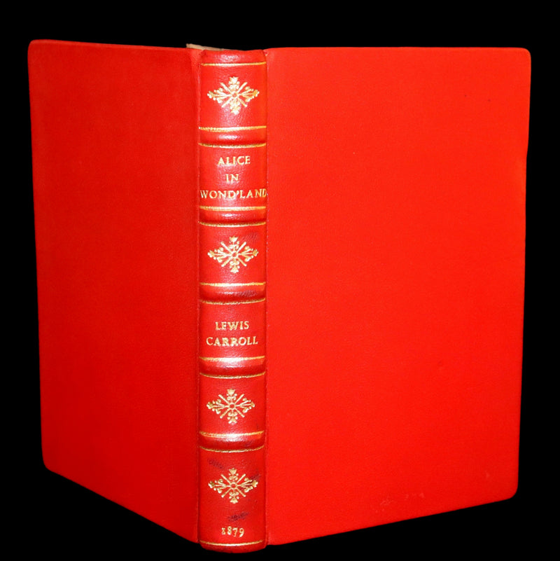1879 Rare Book - Alice's Adventures in Wonderland by Lewis Carroll and illustrated by John Tenniel.