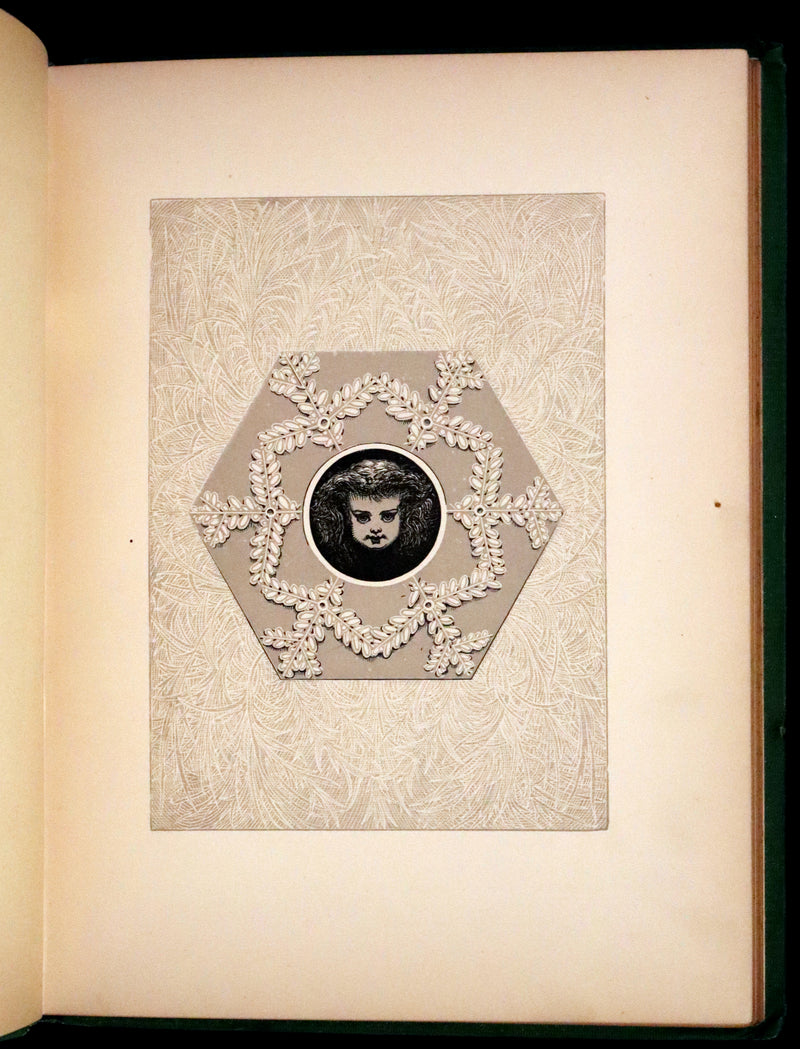 1873 Rare First Edition - The Little People of the Snow by William Cullen Bryant illustrated by Alfred Fredericks.