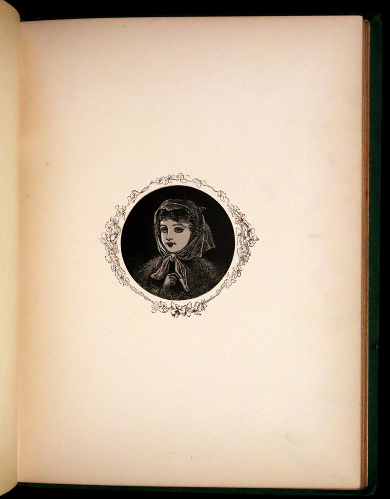1873 Rare First Edition - The Little People of the Snow by William Cullen Bryant illustrated by Alfred Fredericks.