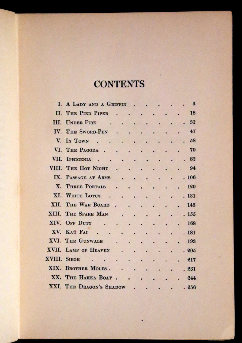 1909 Rare First Edition - Dragon's Blood by Henry Milner Rideout, illustrated by Harold M. Brett.