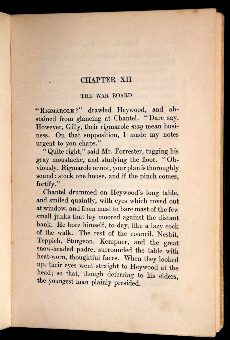 1909 Rare First Edition - Dragon's Blood by Henry Milner Rideout, illustrated by Harold M. Brett.
