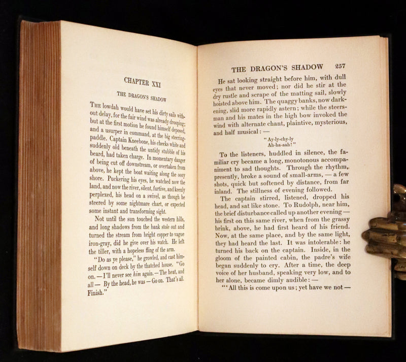 1909 Rare First Edition - Dragon's Blood by Henry Milner Rideout, illustrated by Harold M. Brett.