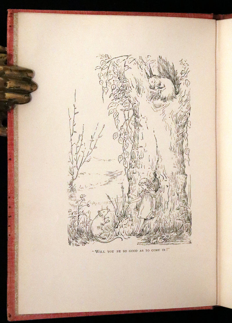 1890 Rare First Edition - Rosy Mite or The Witch's Spell by Vera Petrovna Jelifhovsky, illustrated by T. Pym.