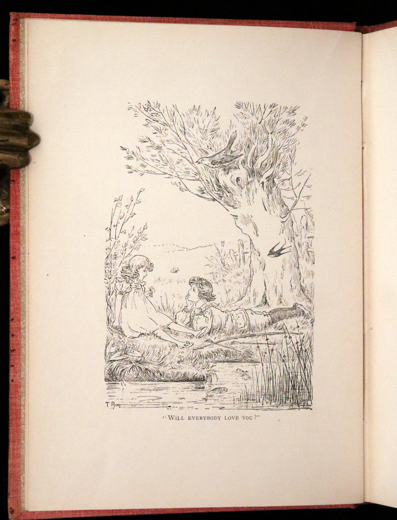 1890 Rare First Edition - Rosy Mite or The Witch's Spell by Vera Petrovna Jelifhovsky, illustrated by T. Pym.