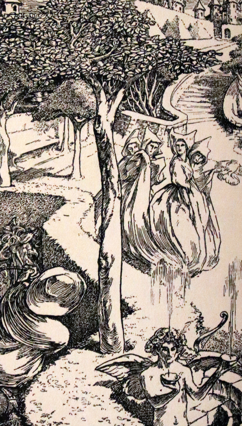 1894 Rare First Edition - A Farm in Fairyland written, illustrated and in a binding by Laurence Housman.