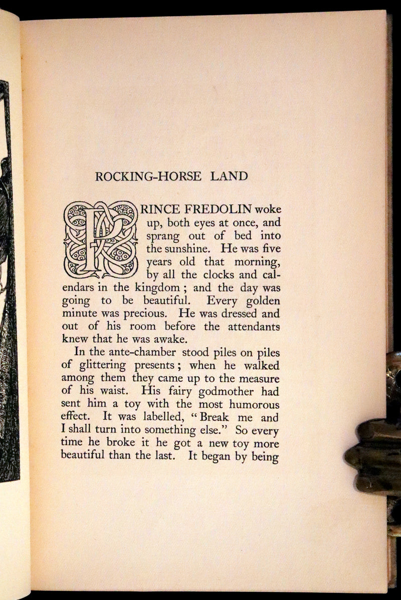 1894 Rare First Edition - A Farm in Fairyland written, illustrated and in a binding by Laurence Housman.