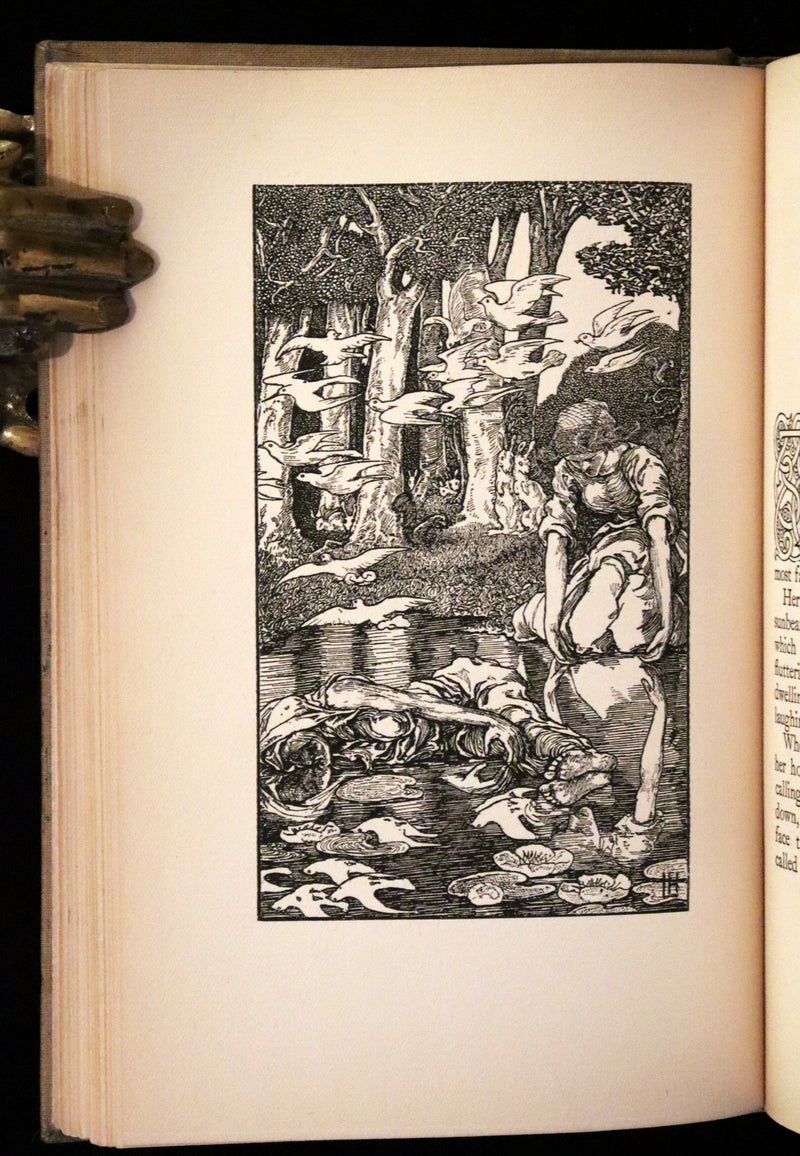 1894 Rare First Edition - A Farm in Fairyland written, illustrated and in a binding by Laurence Housman.