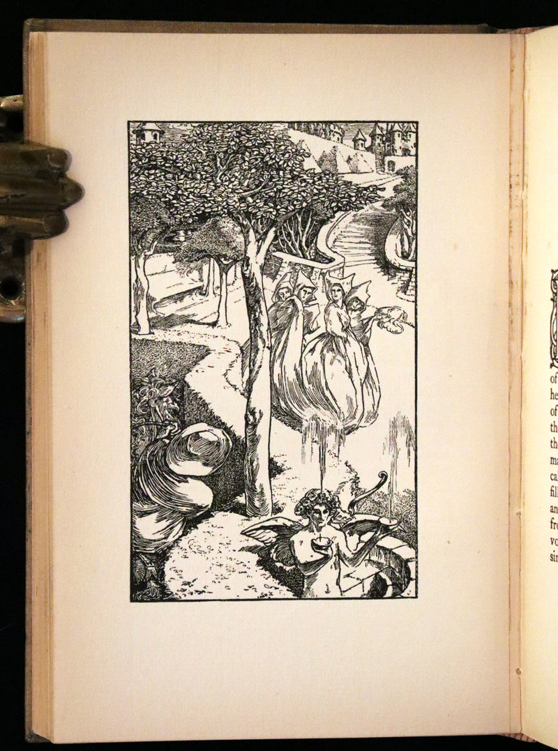 1894 Rare First Edition - A Farm in Fairyland written, illustrated and in a binding by Laurence Housman.