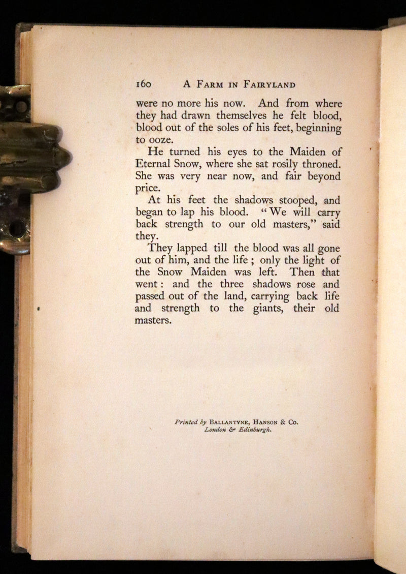 1894 Rare First Edition - A Farm in Fairyland written, illustrated and in a binding by Laurence Housman.