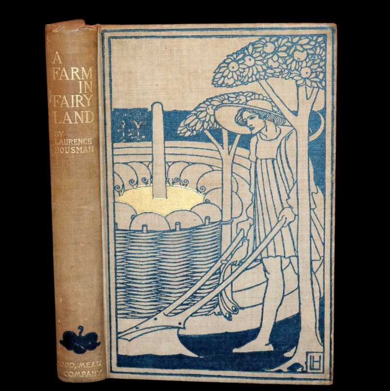 1894 Rare First Edition - A Farm in Fairyland written, illustrated and in a binding by Laurence Housman.