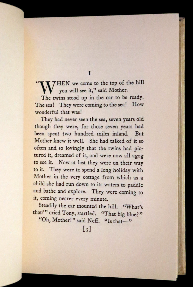 1929 Rare First Edition - Sandals of Pearl, Edith Howes Fairy Tale, illustrated by Audrey Chalmers.