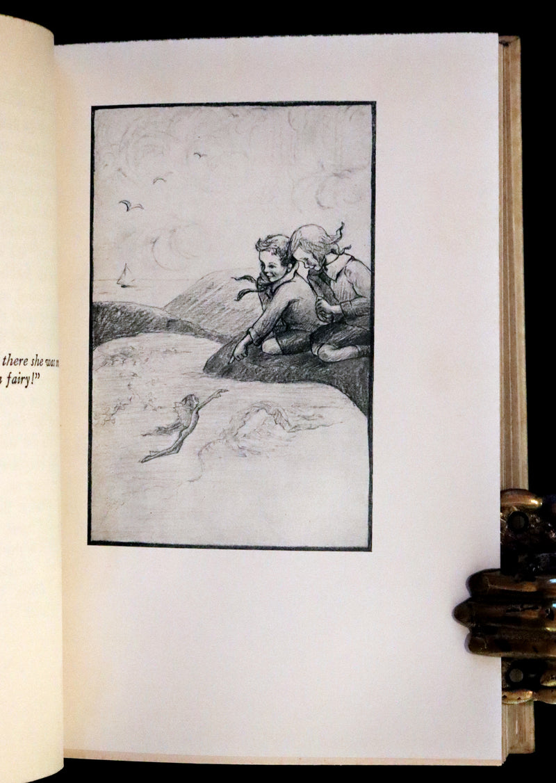 1929 Rare First Edition - Sandals of Pearl, Edith Howes Fairy Tale, illustrated by Audrey Chalmers.