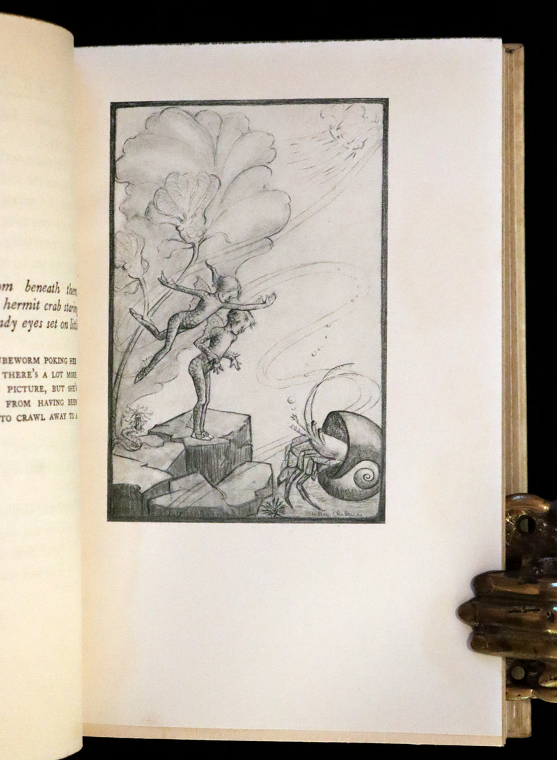 1929 Rare First Edition - Sandals of Pearl, Edith Howes Fairy Tale, illustrated by Audrey Chalmers.