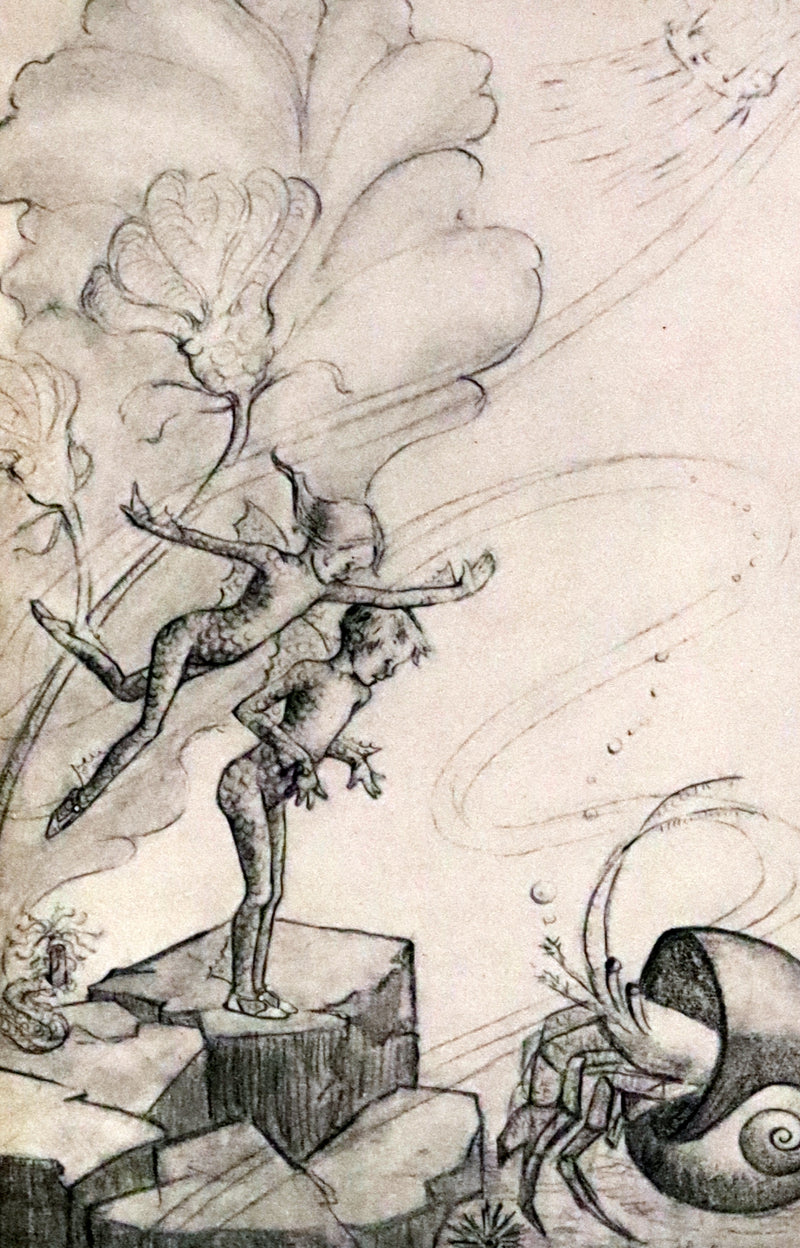 1929 Rare First Edition - Sandals of Pearl, Edith Howes Fairy Tale, illustrated by Audrey Chalmers.