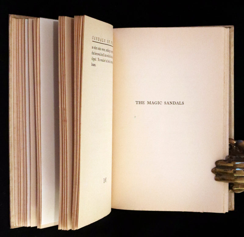 1929 Rare First Edition - Sandals of Pearl, Edith Howes Fairy Tale, illustrated by Audrey Chalmers.