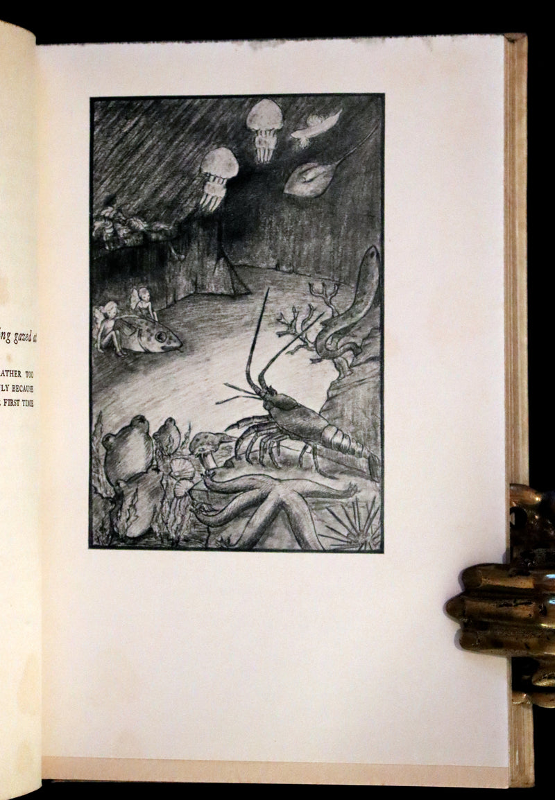 1929 Rare First Edition - Sandals of Pearl, Edith Howes Fairy Tale, illustrated by Audrey Chalmers.