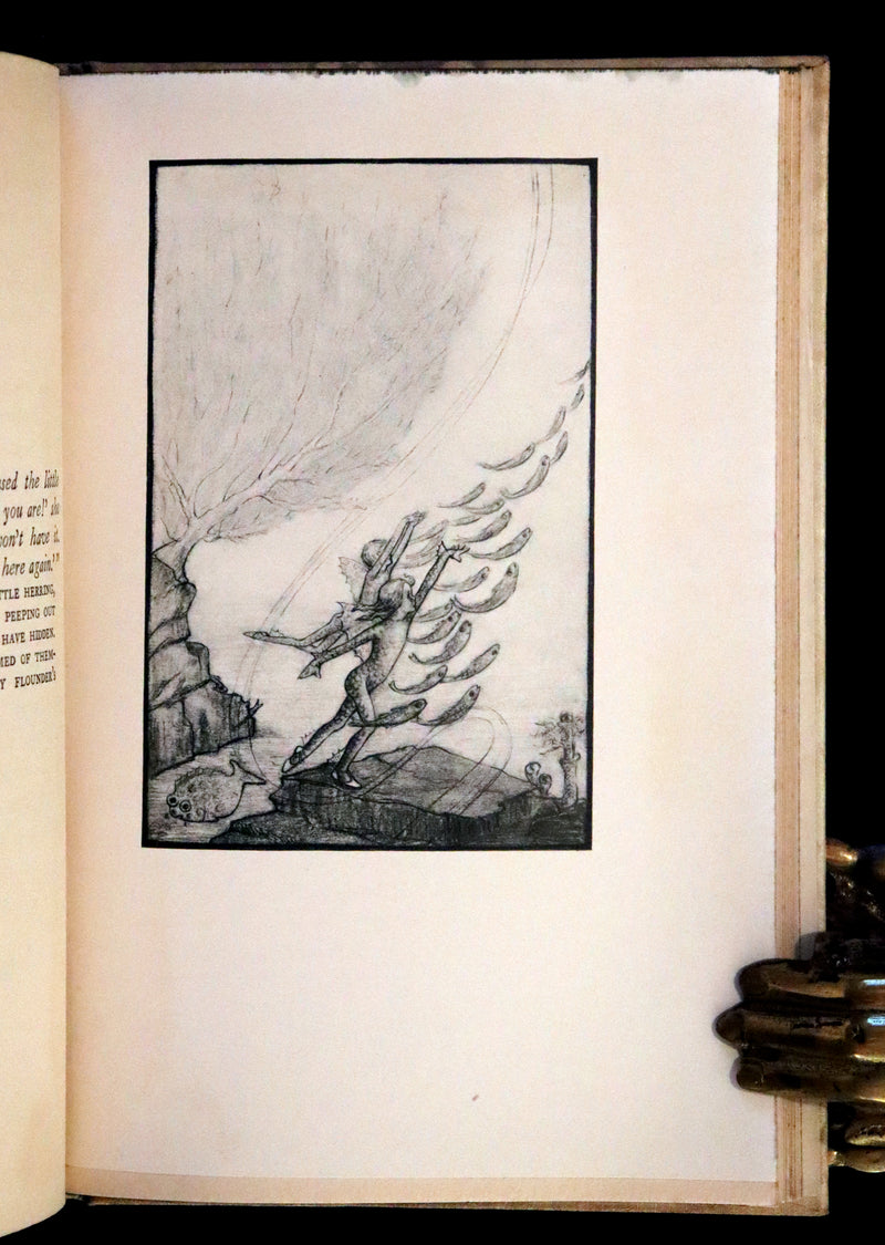 1929 Rare First Edition - Sandals of Pearl, Edith Howes Fairy Tale, illustrated by Audrey Chalmers.