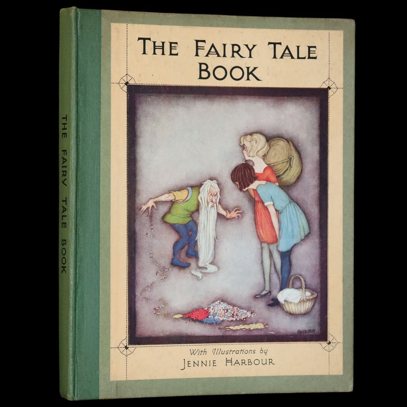 1930 Scarce First Edition - The Fairy Tales Book illustrated by Jennie Harbour.