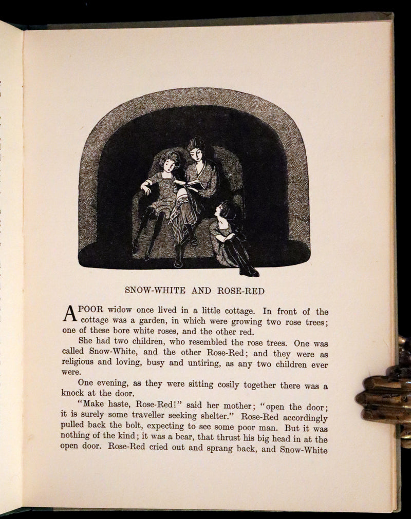 1930 Scarce First Edition - The Fairy Tales Book illustrated by Jennie Harbour.