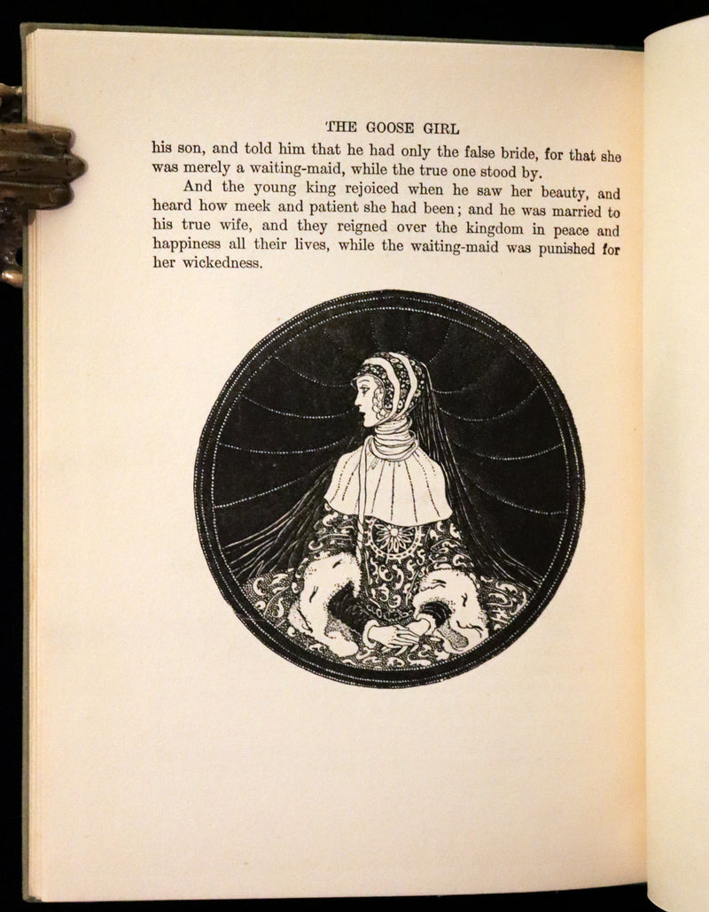 1930 Scarce First Edition - The Fairy Tales Book illustrated by Jennie Harbour.